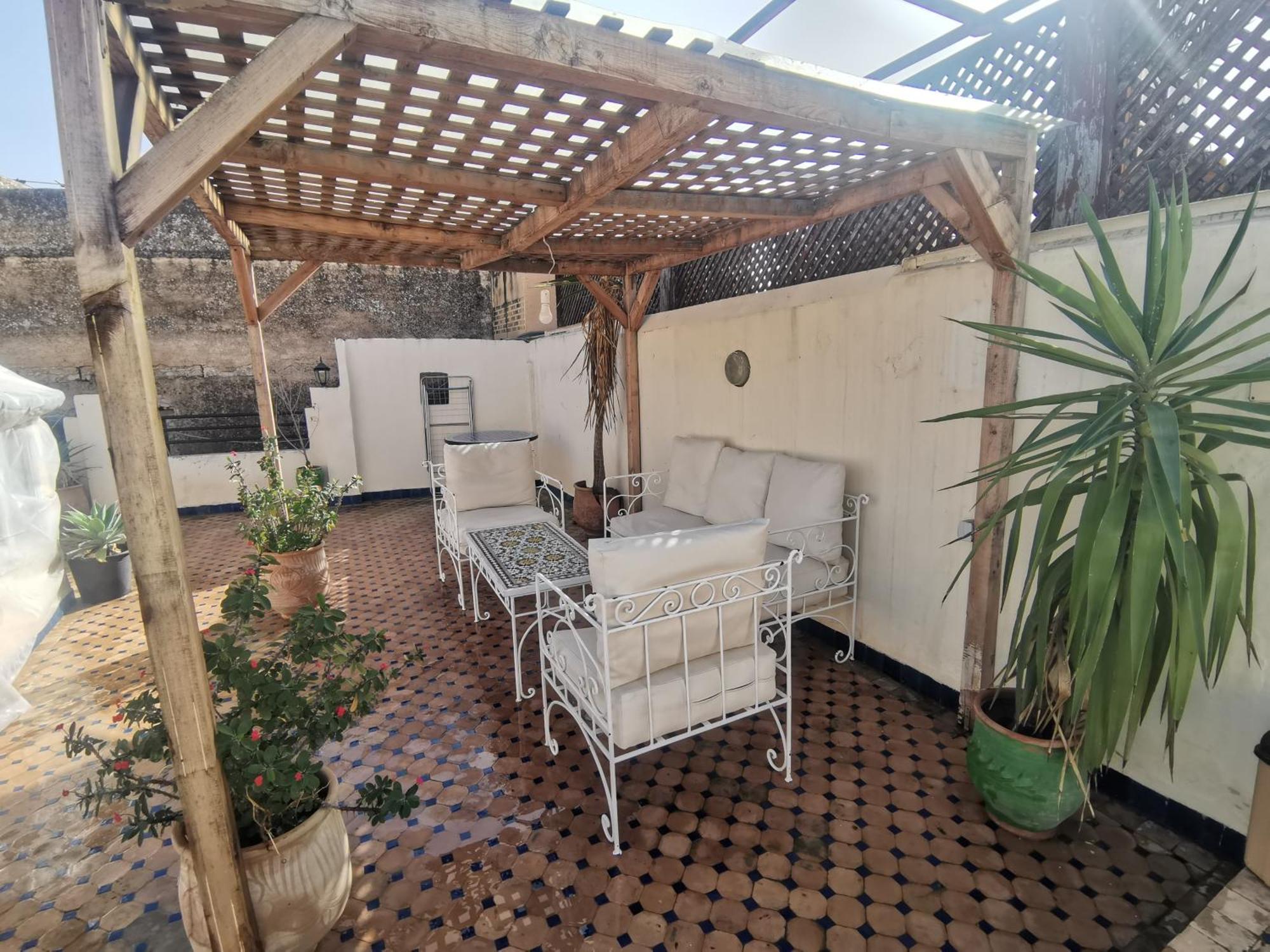 Riad Avec Terrasse Privee Et Piscine Partagee A 300M Fes Luaran gambar