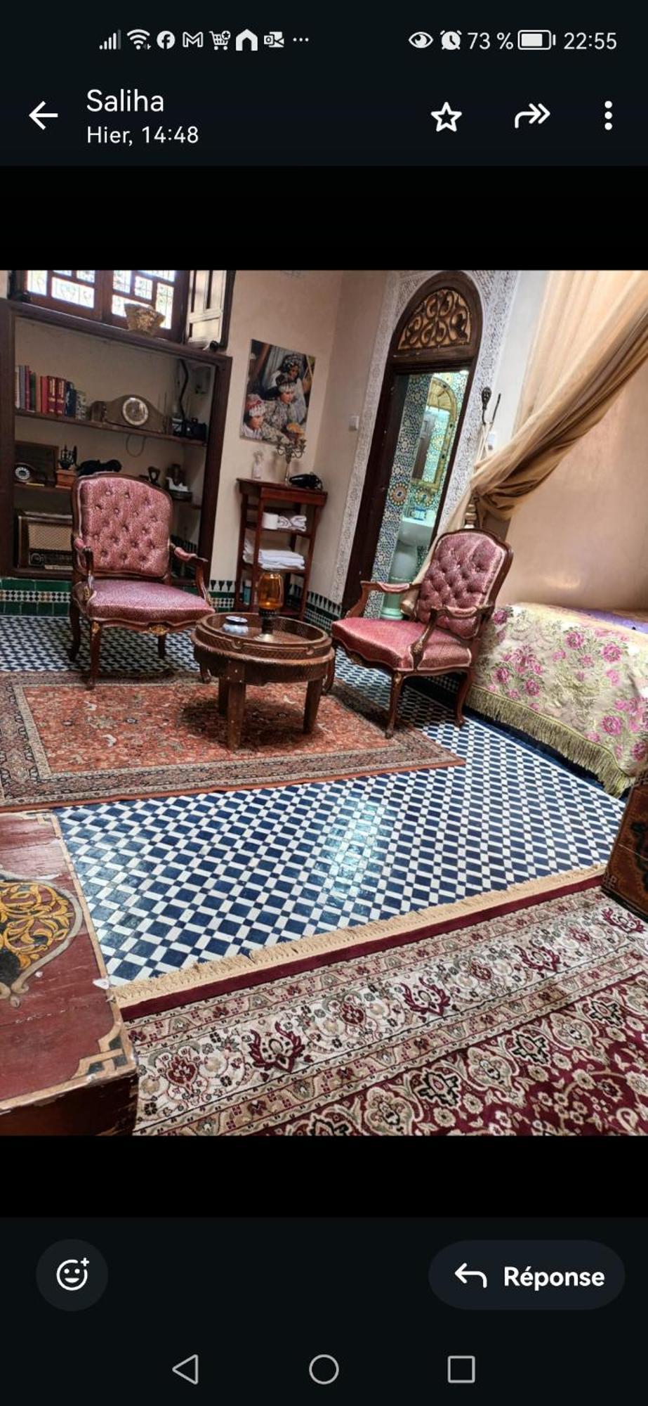 Riad Avec Terrasse Privee Et Piscine Partagee A 300M Fes Luaran gambar